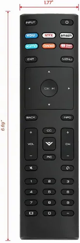 Vista 5 de Nuevo reemplazo de control remoto XRT136 para Vizio SmartCast TV D24f-F1