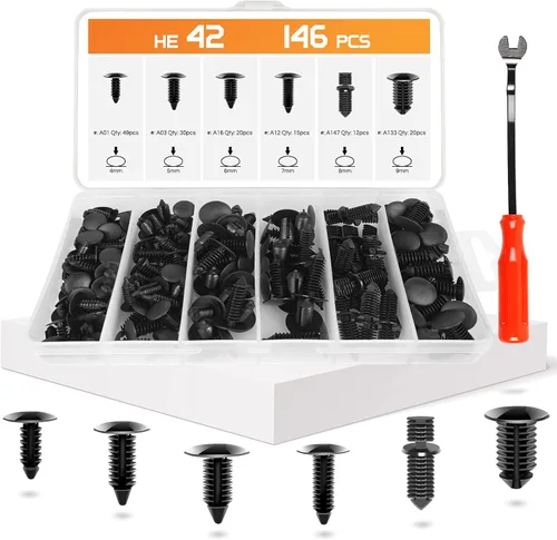 Vista 15 de OTUAYAUTO - Clips para línea de combustible, 70 piezas de clips de retención de línea de combustible