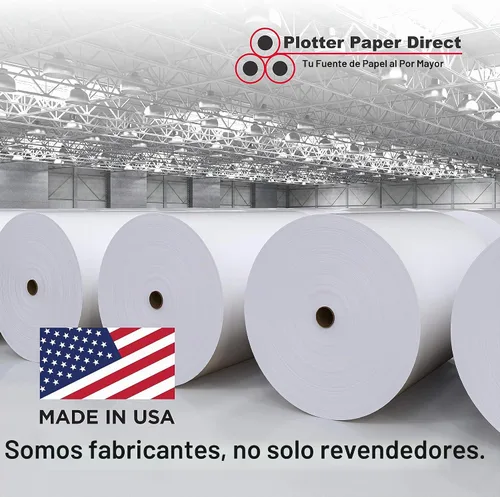 Vista 5 de Plotter Paper Direct Rollo de lona mate de poliéster de alta calidad de 13 x 40 pies, 500 denier, secado rápido, compatible con impresora