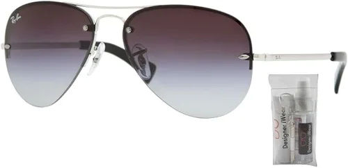 Vista 2 de Ray-Ban RB3449 Sunglasses For Men For Women + BUNDLE with Designer iWear Eyewear Care Kit