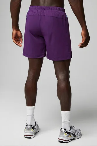 Vista 46 de Fabletics The One - Pantalón corto para hombre (forro), entrenamiento, natación, ligero, de secado rápido, bolsillo con cremallera, tejido elástico