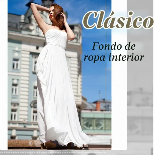 Vista 6 de Jadive Medio deslizamiento de 22"/30"/36" para debajo del vestido, S a XXXL Beige