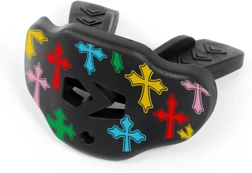 Vista 3 de SLEEFS Protector bucal de fútbol – Protector bucal juvenil con correa – Protector de labios y dientes – Sin hervir – para jóvenes/adultos, máximo