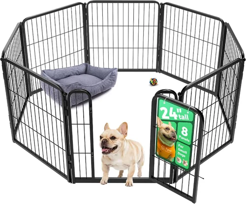 Vista 18 de FXW Homeplus Unleashed Corralito para Perros de Interior - Juego Sin Estrés y Seguro, Resistente de 24 Pulgadas 2 Paneles Corralito para Cachorros
