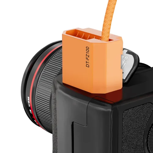 Vista 4 de ZGCINE Cable de batería ficticia USB-C PD a FZ-100, cable trenzado