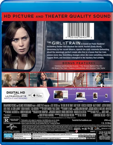 Vista 2 de The Girl on the Train Blu-ray