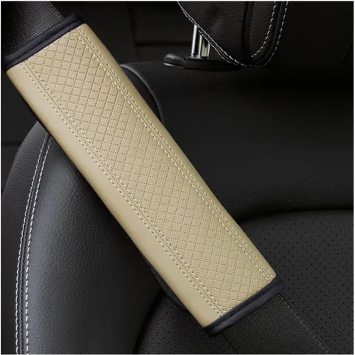 Vista 14 de Osilly 2 piezas de fundas para cinturón de seguridad de coche, protección de hombro de fibra de carbono, cojín suave para cinturón de seguridad