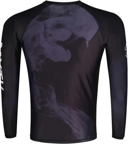 Vista 4 de Mito MMA Rash Guard Training No-Gi y Gi Jiu Jitsu Rashguard MMA Grappling Camisetas de compresión Lucha Libre