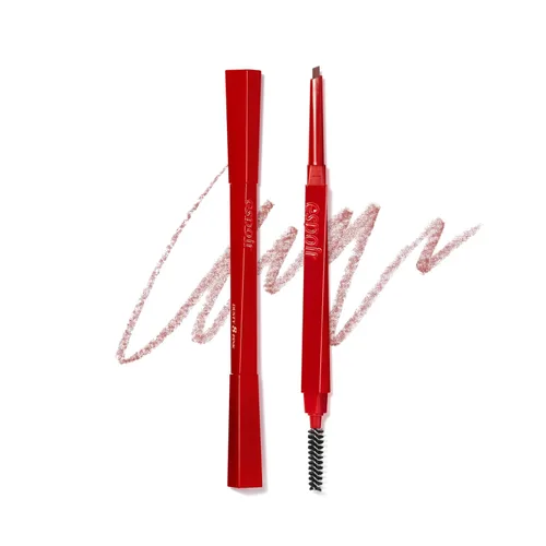 Vista 18 de Espoir El Lápiz de Cejas Balance #6 Gris Claro Lápiz de Cejas Rápido y Fácil de Dibujar sin Apelmacarse con Forma Triangular Estrecha Una #6