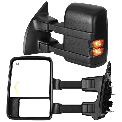Vista 13 de AUTOSAVER88 Espejo de remolque compatible con Ford F150 2004-2014 lado
