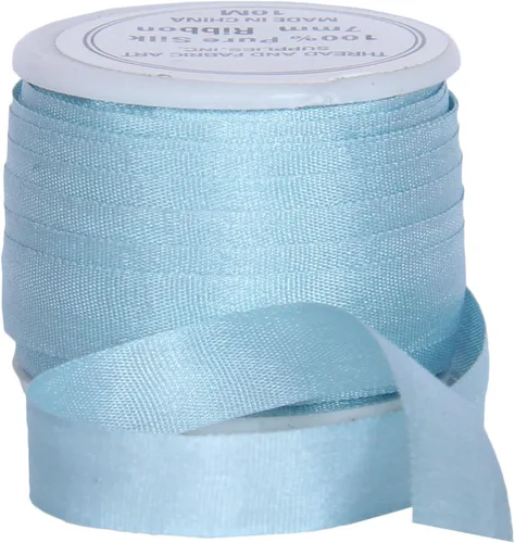 Vista 50 de Threadart Cinta de seda 100% pura - 3 tamaños - Docenas de colores - Castaño - 2 mm No. 524 Soft 100% pure silk ribbon on a single spool - perfect