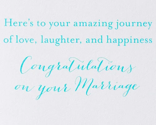Vista 3 de Papyrus Tarjeta de boda (To Your Amazing Journey)