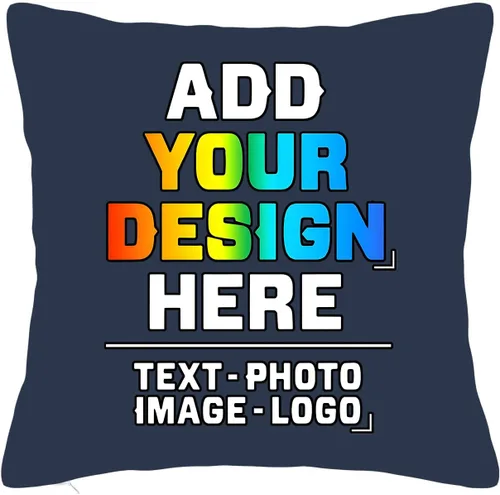 Vista 25 de Funda de almohada personalizada, diseña tu propia funda de almohada con logotipo de texto y texto de dos lados para marido, esposa, para hombres