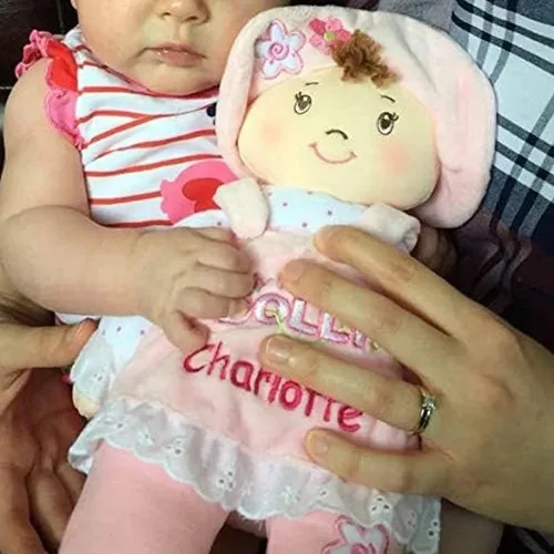 Vista 6 de DIBSIES Personalizada Mi Primera Muñeca - 13 pulgadas (Rubia)
