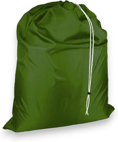 Vista 9 de Bolsa de lavandería con cordón de cierre de bloqueo, extra grande, resistente, 100% nailon, bolsa de ropa grande y plegable, organizador de ropa