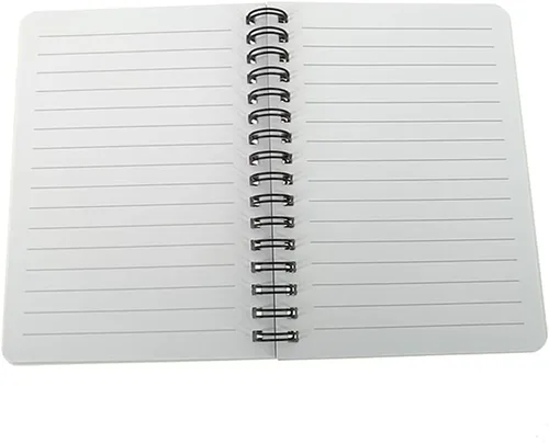 Vista 4 de ALIMITOPIA Paquete de 4 Cuadernos en Espiral A6, Diario de Cuaderno con Espiral de Alambre Rayado para Bocetos, Bloc de Notas, Diario, Planificador