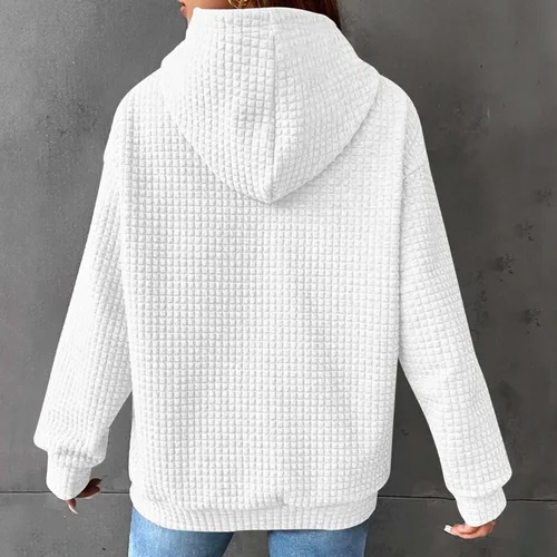 Vista 117 de SHAOBGE Sudaderas con capucha de gran tamaño para mujer, sudaderas con capucha para entrenamiento, suéteres casuales y cómodos trajes de moda