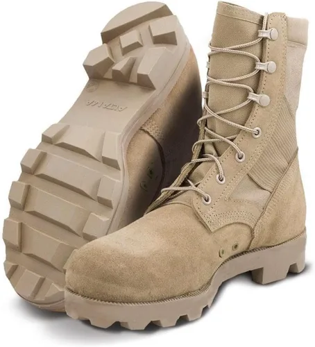 Vista 4 de Altama Botas de cuero de grano completo unisex Jungle PX de 10.5 pulgadas Canela