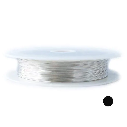 Vista 12 de CRAFT WIRE Calibre 6, alambre de plata de ley 925 (redondo) extremadamente suave hecho en EE. UU. - 15 cm Sterling Silver Wire for Jewelry Making