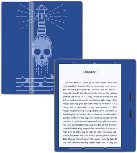 Vista 18 de MightySkins Skin compatible con Amazon Kindle Oasis 7" (9ª generación) – Naturaleza alterada Cubierta protectora de vinilo duradera y única