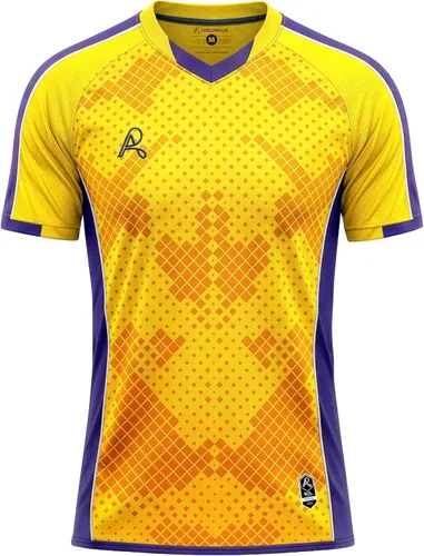 Vista 12 de Arcarius Camiseta Pro de Fútbol para Hombre – Uniforme de Partido o Portero con Absorción de Humedad Azul claro