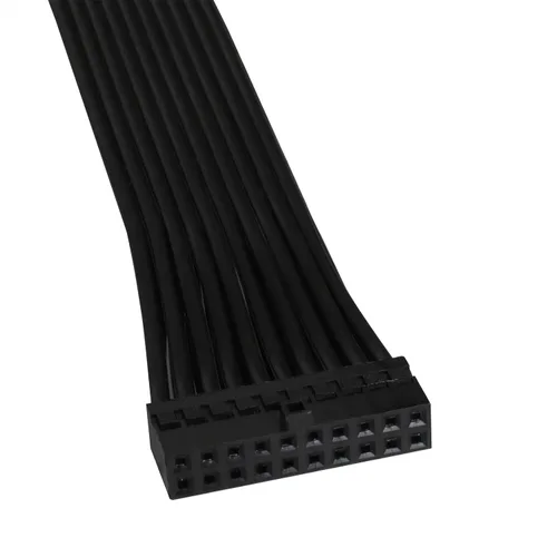 Vista 4 de 1 unidad USB 3.0 19/20 pin macho a USB 3.0 20 pin hembra extensor, cable de extensión de cabecera USB 3.0, adaptador de placa base de 1 unidad