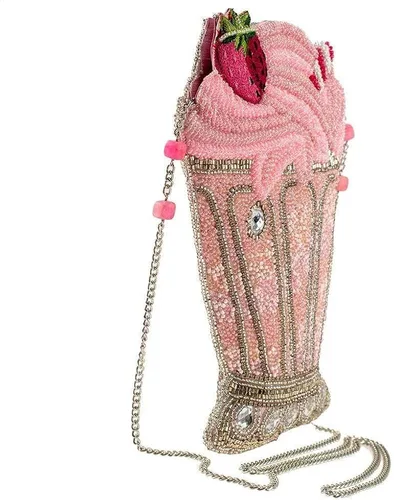 Vista 3 de Mary Frances Shake It Up Crossbody para mujer, rosa, talla única de EE. UU, Rosado
