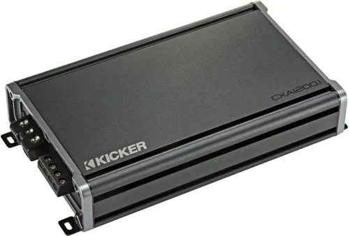 Vista 3 de Kicker 46CXA12001 CXA12001 Amplificador de subwoofer mono clase D de 1200 vatios