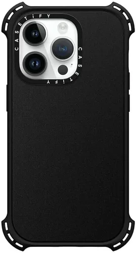 Vista 16 de CASETiFY Funda Bounce para iPhone 16 Pro [a prueba de golpes, 21.3 pies, protección contra caídas de grado militar 6X, compatible con Magsafe] Azul