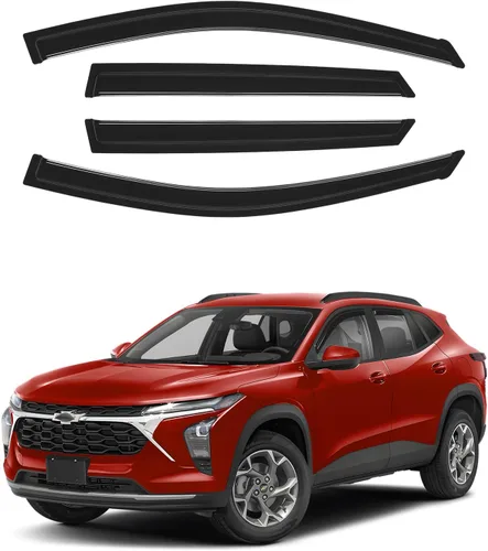 Vista 21 de Canvcle 4Runner - Protectores de lluvia – Viseras de ventana para Toyota 4Runner 2010-2024, deflectores de viento de ventana lateral con cinta