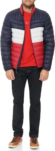 Vista 2 de Tommy Hilfiger Ultra Loft Chaqueta inflada, ligera y plegable para hombre, tallas estándar, grandes y altas