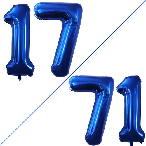 Vista 176 de Goer, conjunto de globos de papel aluminio para decoraciones de cumpleaños, globos de las letras de feliz cumpleaños y de números Oro