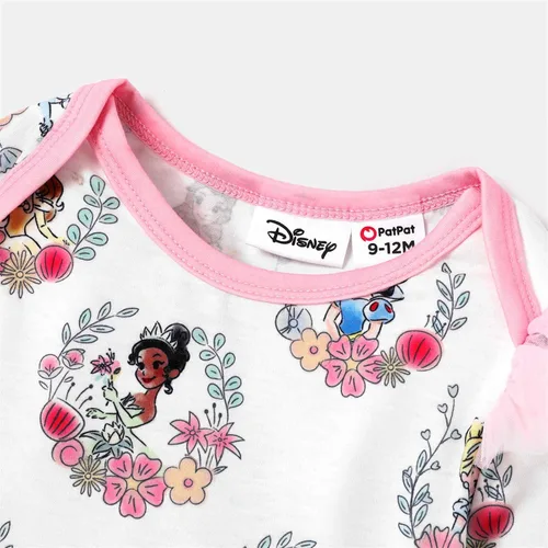 Vista 3 de Disney Conjunto de mameluco de Minnie Mouse de manga corta para bebé, 2 piezas