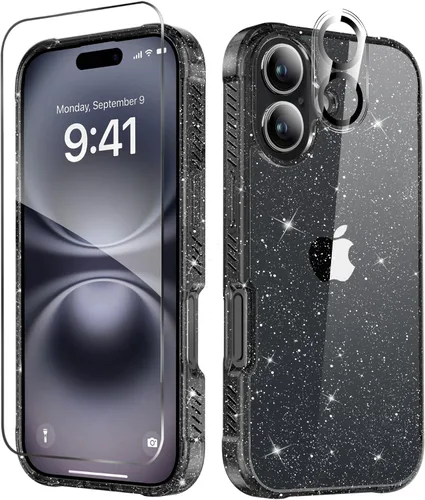 Vista 19 de MIODIK Compatible con Funda para iPhone Air, [Compatible con Magsafe] con Protector de Pantalla y Protección de Cámara Mejorada, Funda Protectora