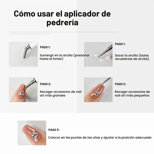 Vista 8 de JODSONE Herramienta para recoger diamantes de imitación, bolígrafo