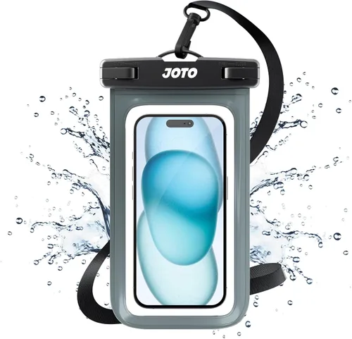 Vista 11 de JOTO Funda universal impermeable de hasta 7 pulgadas para iPhone 17 Air 16 15 14 13 12 11 Plus Pro Max, IPX8 bolsa seca para teléfono celular XR X