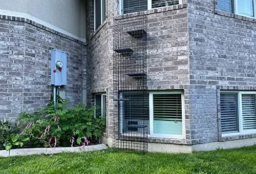 Vista 2 de 8" X 22" X 96" Catio Tower Outdoor Cat Recinto