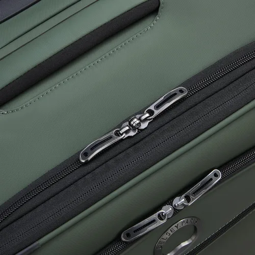 Vista 7 de DELSEY Paris Sky Lite Softside - Maleta expandible con ruedas giratorias, Verde, Sky Lite Softside - Maleta expandible con ruedas giratorias