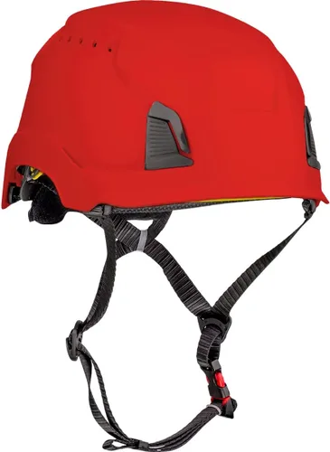 Vista 11 de PIP Casco de escalada industrial con ventilación Traverse con tecnología MIPS, carcasa de ABS, correa de barbilla de 4 puntos, ANSI II