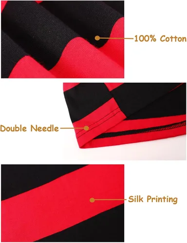 Vista 4 de A&J DESIGN Conjuntos de pijama de 2 piezas 100% algodón para niños pequeños y niños