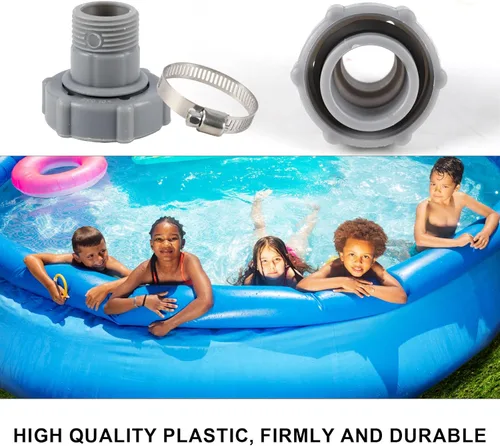 Vista 7 de Drenaje de piscina para piscinas Coleman/sobre el suelo/Bestway Id1.5 pulgadas, adaptador de manguera de drenaje, enchufe de drenaje para conectar a