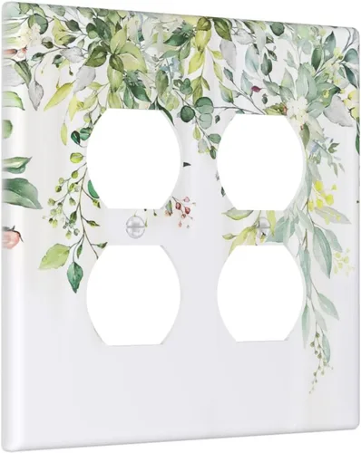 Vista 100 de Cubiertas de Placas de Pared Dúplex Individual con Sol Minimalista Moderno de Palabras Inspiradoras Abstractas Boho, Cubierta de Interruptor de Luz