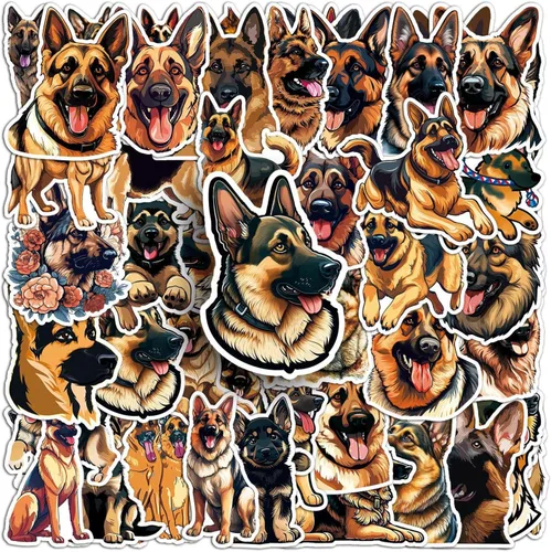 Vista 9 de 50 calcomanías para perros Border Collie, lindas calcomanías de vinilo impermeables para decoración de laptop, botella de agua, teléfono, ventana
