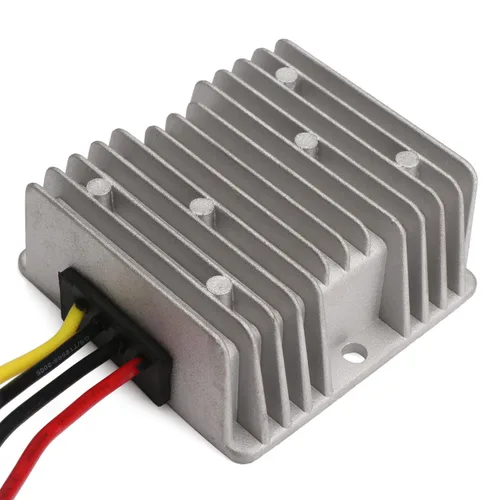 Vista 2 de DROK - Reductor de voltaje de 36 V, 48 V a 12 V, 120 W, 10 A, CC a CC, impermeable, convertidor reductor de auto, 24-60 V, 24 V, 36 V, 36 V, 48 V a