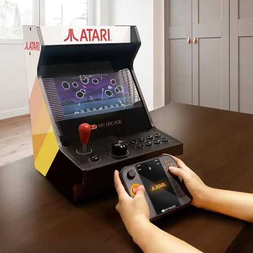 Vista 3 de My Arcade Gamestation Retro Gamepad: Atari Wireless Controller for Gamestation Go and Gamestation Mega
