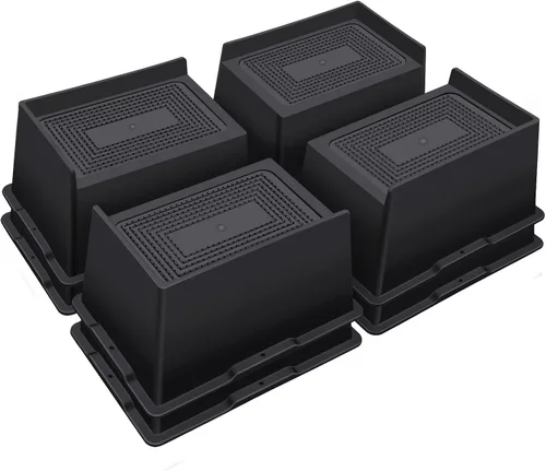 Vista 8 de ANNKUT Elevadores de cama de 2 pulgadas, resistentes, elevadores de sofá de gran tamaño, elevadores de muebles extra anchos para sofá, mesa