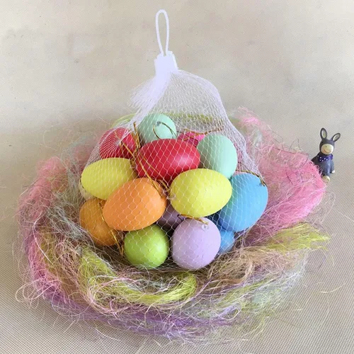 Vista 3 de 50 huevos de Pascua rellenos de plástico de 2.5 pulgadas para niños, juguetes de Pascua para fiestas de Pascua, caza, regalos para niños