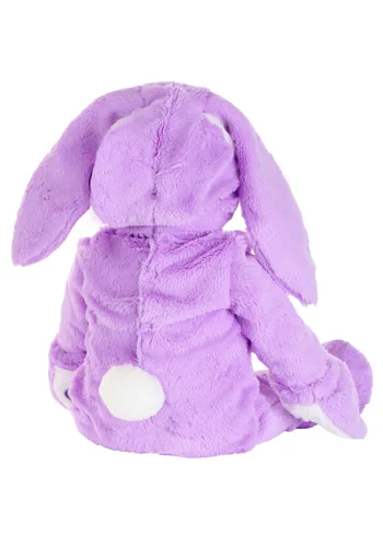 Vista 2 de Disfraz de Conejito Morado para Bebé Multicolor