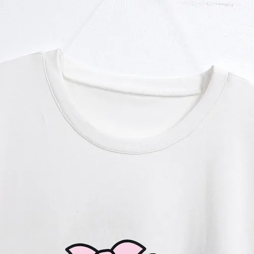 Vista 4 de Traje de cumpleaños familiar a juego para bebés niñas papá y mamá melón sandía y vaca camiseta para sesión de fotos