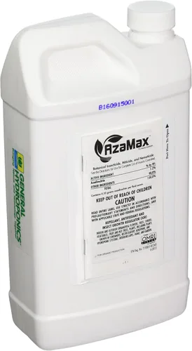 Vista 2 de Insecticida AzaMax de Hydrofarm, GH2003, 1 Cuarto de galón, Anaranjado